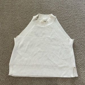 Wilfred white knit top size extra small